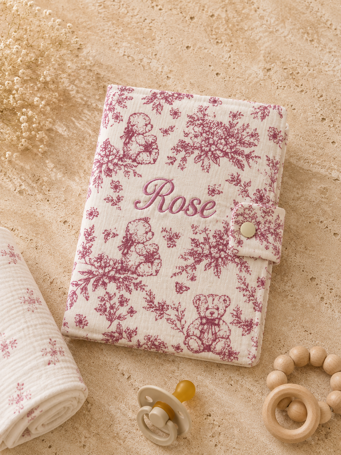 Protège Carnet de santé Nounours