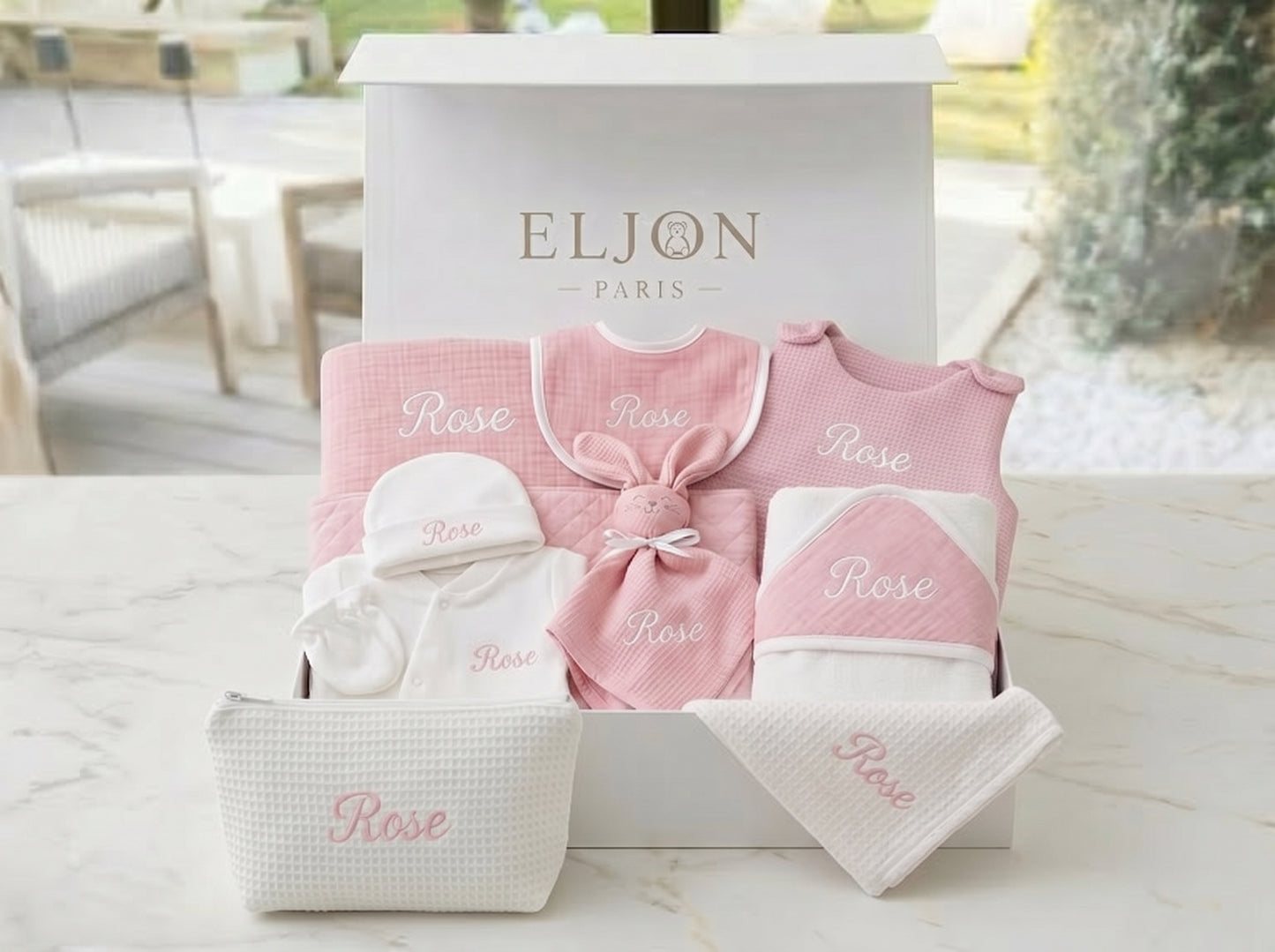 Coffret Nid d'abeille 9 pieces
